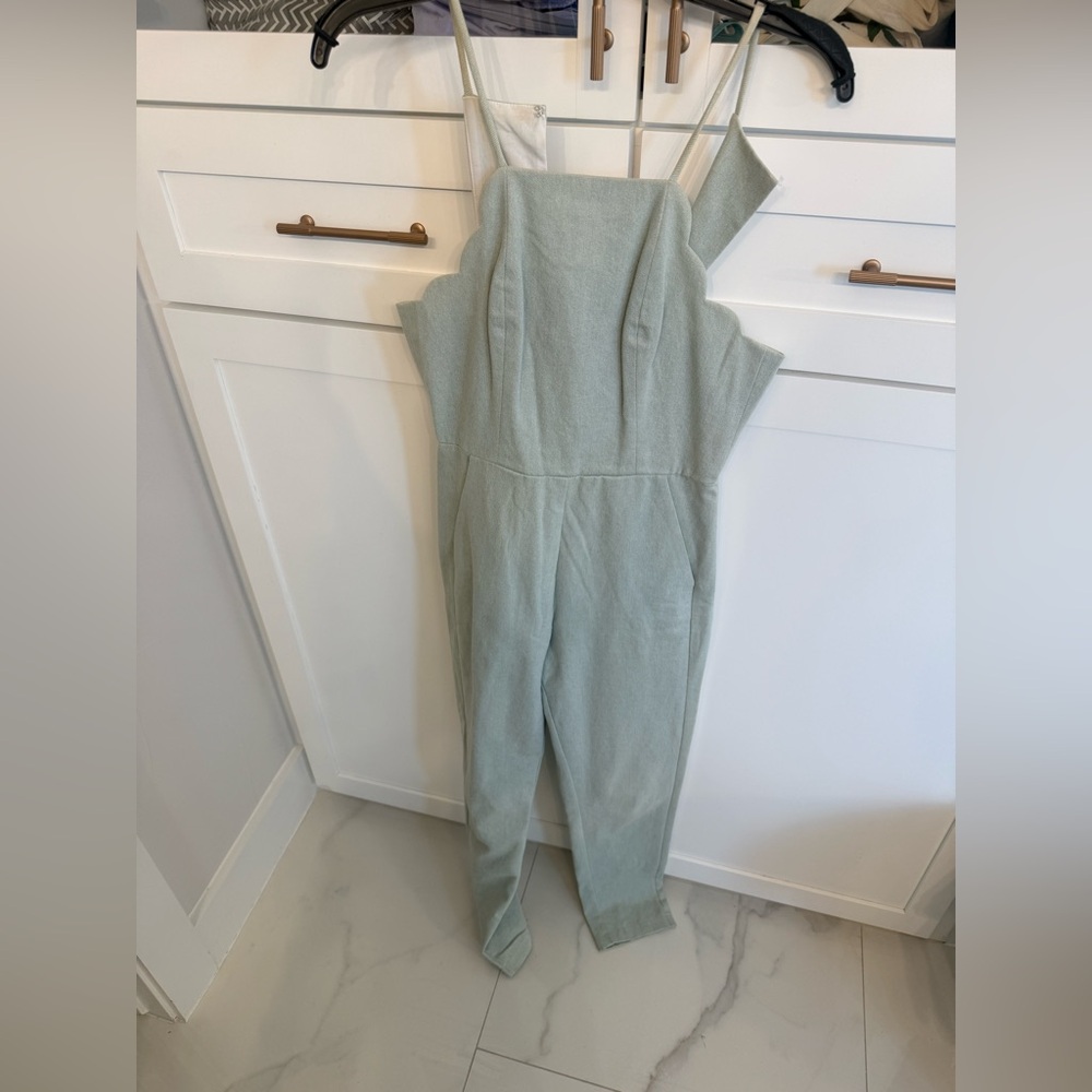 BCBG denim jumper